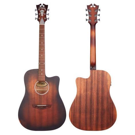 Violão D'Angelico Premier Bowery LS Aged Mahogany