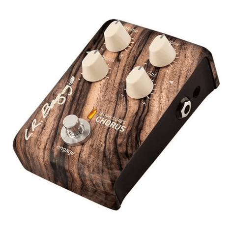 Pedal LR Baggs Align Chorus, com Volume, Tone, Blend e Size