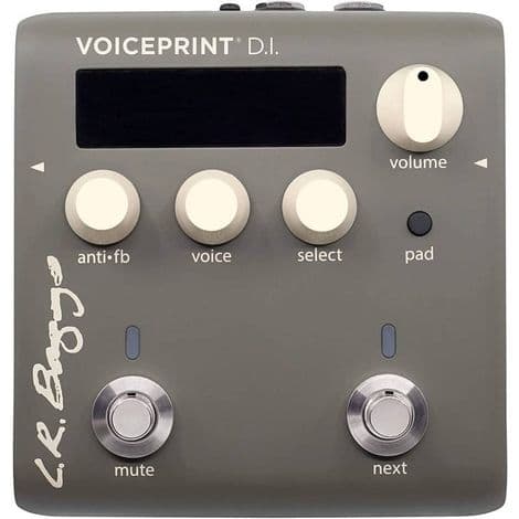 Pedal LR Baggs Voiceprint DI, Resposta a Impulso Para Violão