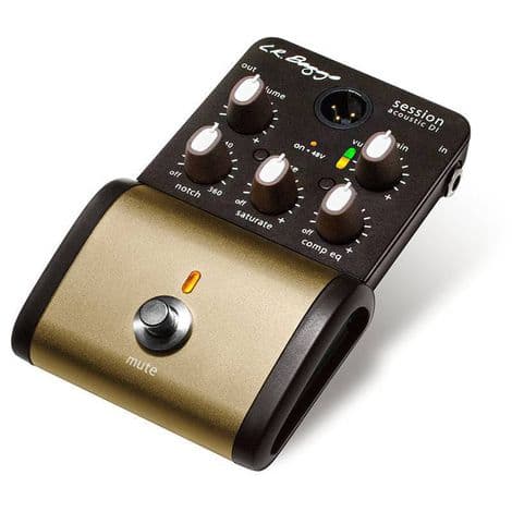 ESGOTADO - Pedal LR Baggs Direct Box Acústico, Saturação e Compressão