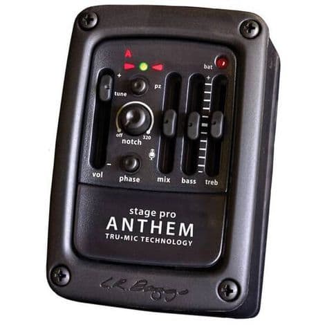 ESGOTADO - Sistema LR Baggs StagePro Anthem Tru-Mic + Element Violão Aço