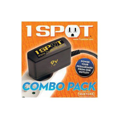 ESGOTADO - Fonte 1 SPOT para Alimentação de Pedais 9V Combo Pack (Euro)