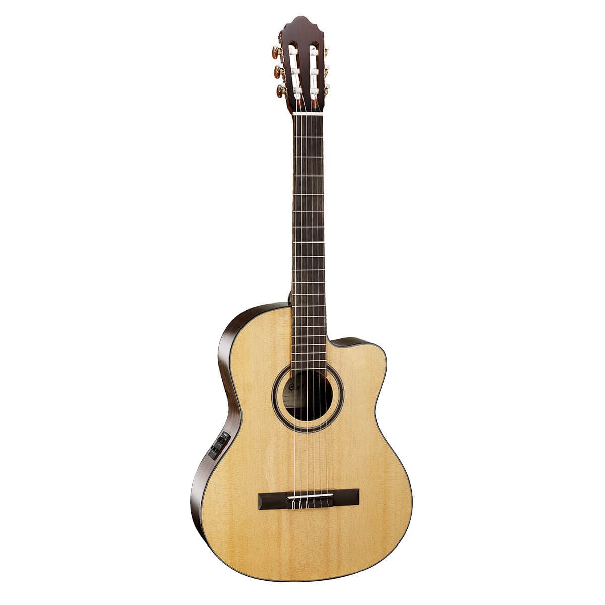 Violão Nylon Cort AC 160CF NAT/B Natural com Capa