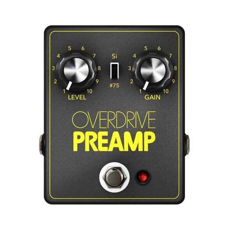 Pedal JHS OP Overdrive Preamp para Guitarra