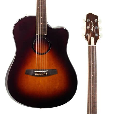 Violão Eletroacústico LR Baggs AEG-1 – Sunburst