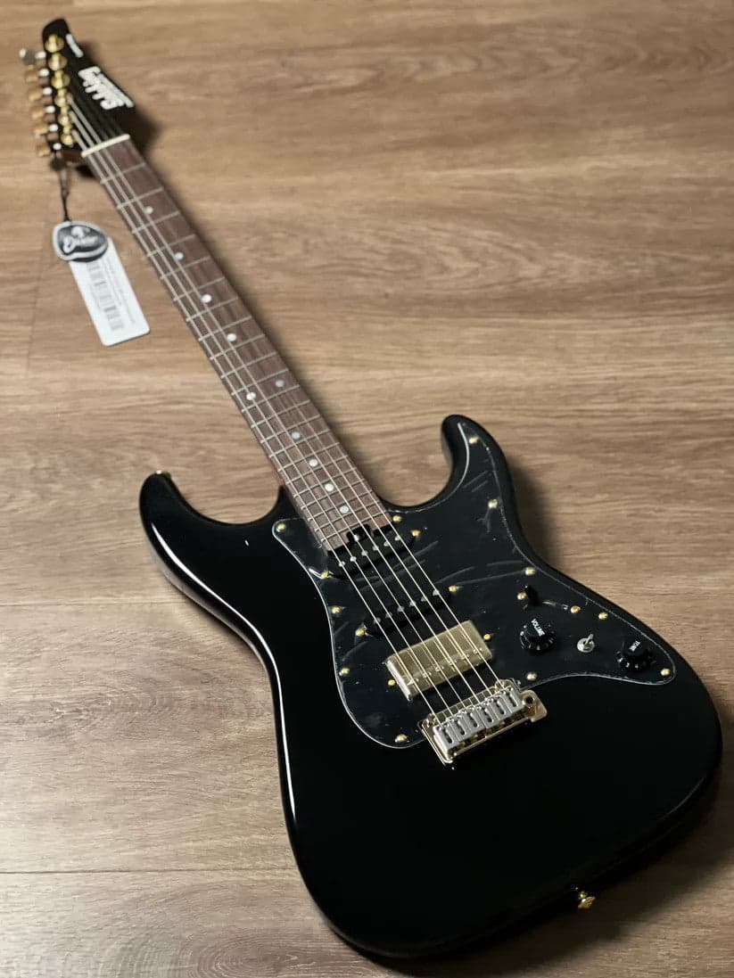 Guitarra SoloKing MS-1 Classic MKII – Ferragens Douradas – Rosewood – (Black)