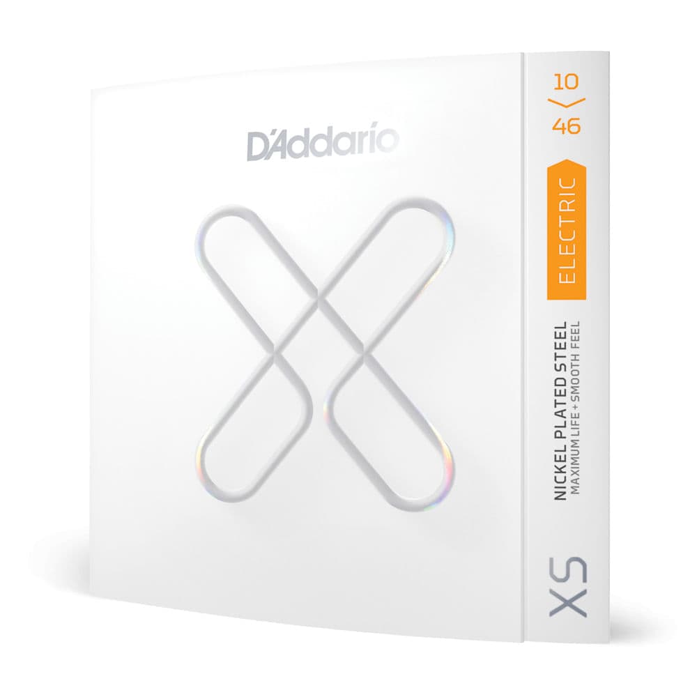 Encordoamento Para Guitarra Revestido 10-46 Tensão Leve D'Addario XS Nickel XSE1046